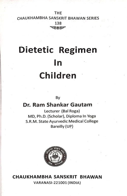 Dietetic Regimen in Children (CSBG 138)